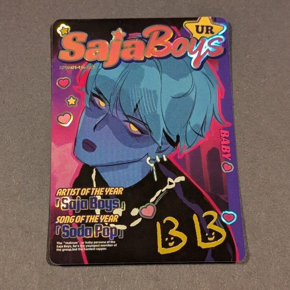 Kayou K-Pop Demon Hunters Baby Saja Boys UR Card KPDH01-UR-013